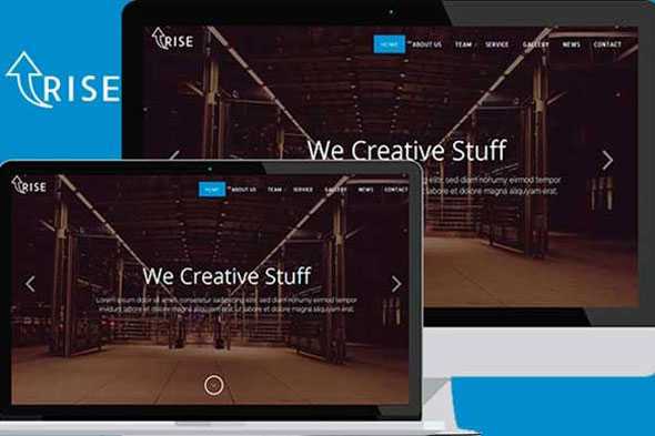 Rise Up – Creativemarket Multipurpose Template