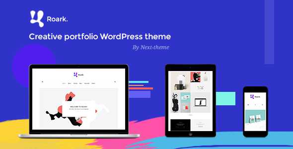 Roark v1.0 - Minimal Portfolio WordPress Theme
