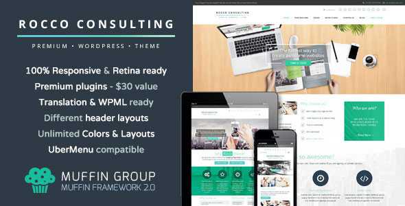 Rocco - Themeforest Flat Premium WordPress Theme