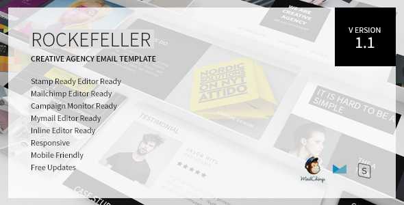 Rockefeller Creative Email Template v1.1