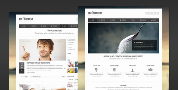 Rolling - Clean Business HTML Themeforest Template