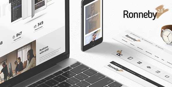 Ronneby v2.2.9 - High-Performance WordPress Theme