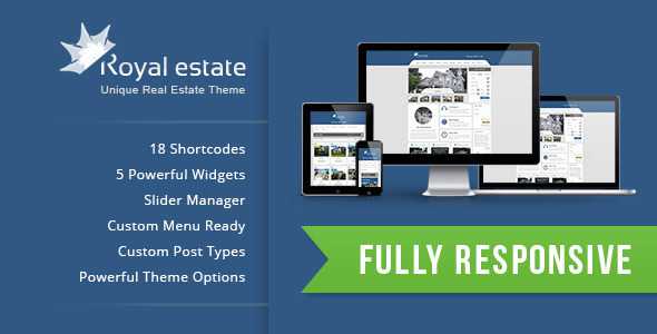Royal Estate - Premium Wordpress Real Estate Theme