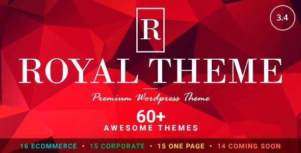 Royal v3.4 - Multi-Purpose Wordpress Theme