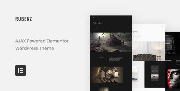 Rubenz v1.9.1 – Creative Portfolio AJAX WordPress Theme