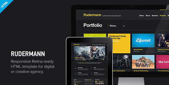 Rudermann v1.1.3 - Responsive Retina Ready HTML Template