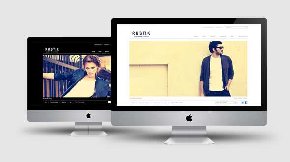 Rustik Minimalist E-Commerce Ready Theme