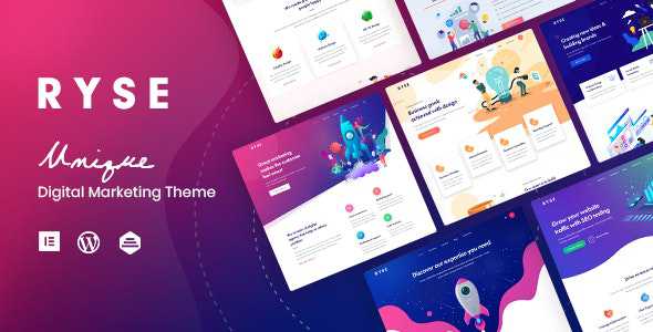 Ryse v1.4.1 - SEO & Digital Marketing Theme