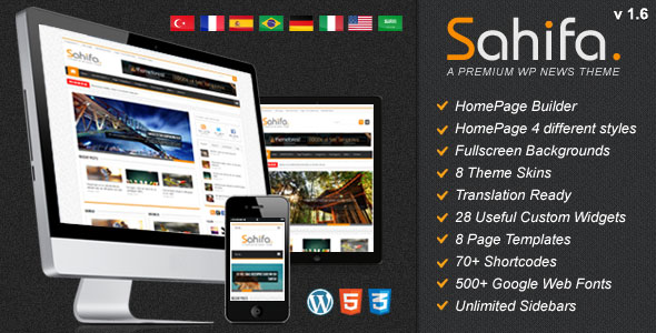 SAHIFA - THEMEFOREST RESPONSIVE WORDPRESS NEWS,MAGAZINE,BLOG