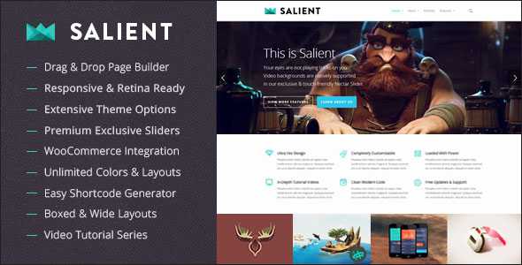 Salient v5.5.5 - Responsive Multi-Purpose Theme