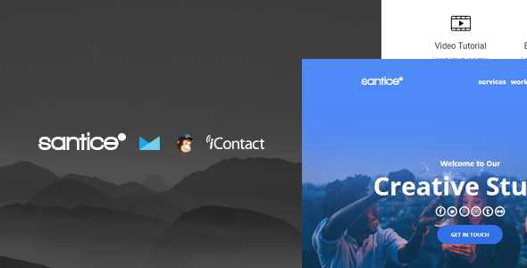 Santice Mail v1.0 - Responsive E-mail Template + Online Access