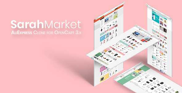 SarahMarket - Large Store OpenCart Theme