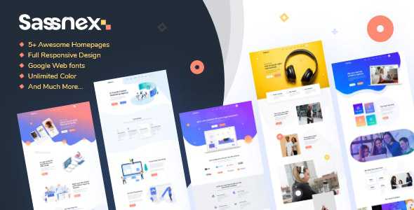 Sassnex v1.0 - Multi-concept WordPress Theme for App, Saas & Startup