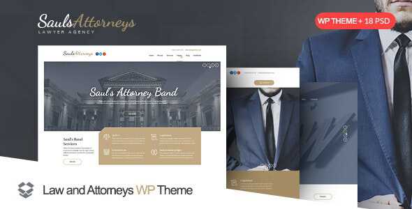 SaulsAttorneys v1.2.8 - Lawyer & Attorney WordPress Theme