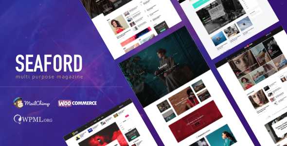 Seaford v1.0.1 - Multi-Purpose Magazine WordPress Theme