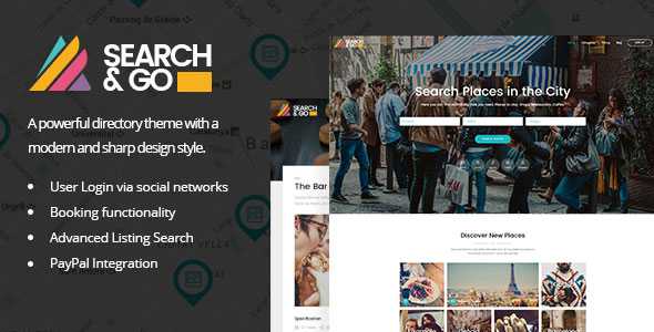 Search & Go v2.3.5 - Modern & Smart Directory Theme