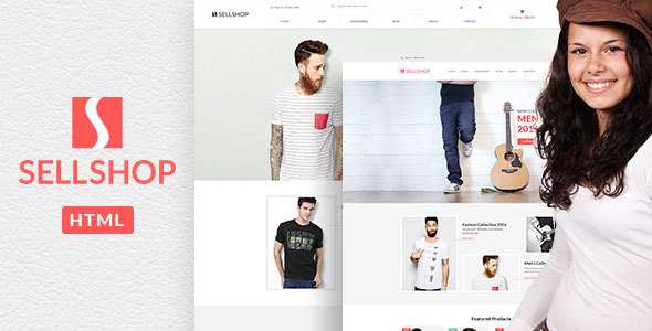 Sell Shop - eCoommerce HTML5 template