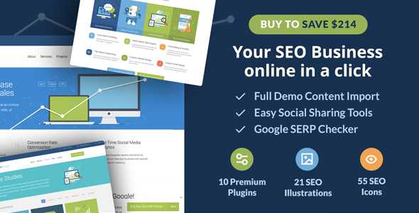 SEO WP v1.9.9 - Online Marketing, SEO, Social Media Agency