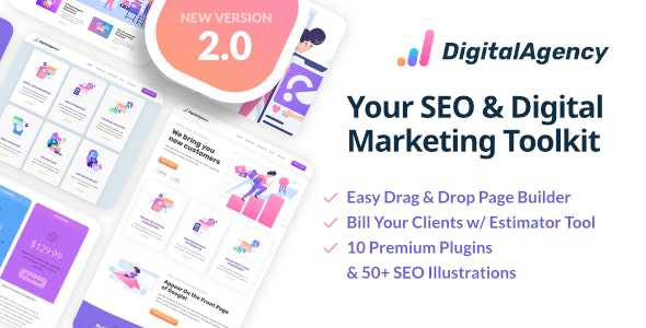 SEO WP v2.0.3 - Online Marketing, SEO, Social Media Agency