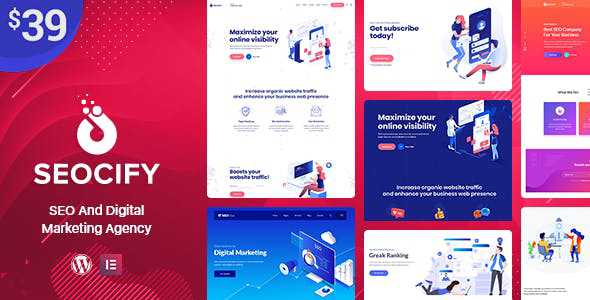Seocify v1.6.1 - SEO And Digital Marketing Agency