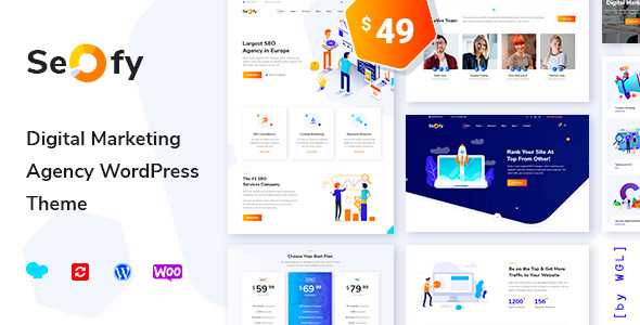 Seofy v1.0.3 - Digital Marketing Agency WordPress Theme