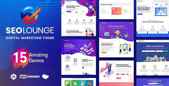 SEOLounge v2.2.2 - SEO Agency WordPress Theme