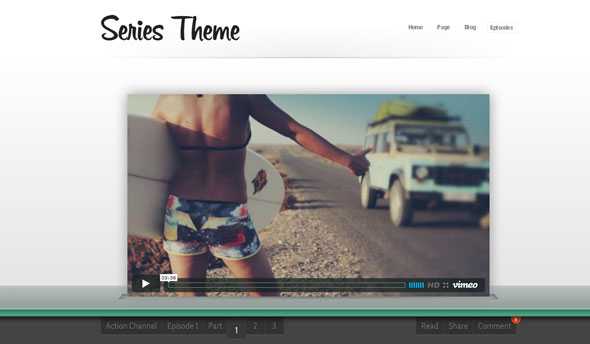 Series Theme - Press75 Wordpress Template