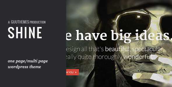 SHINE - Responsive Portfolio WordPress Theme
