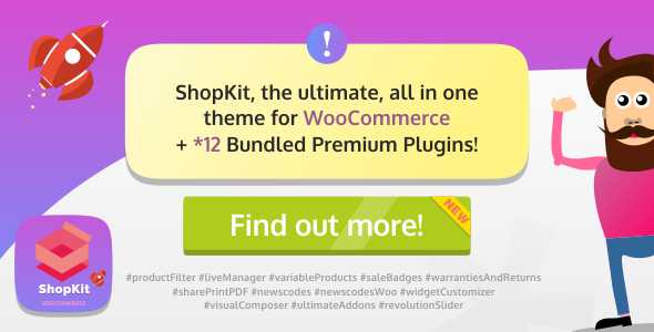 ShopKit v1.2.2 - The WooCommerce Theme