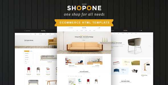 ShopONE - Furniture HTML Store