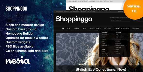 Shoppinggo - Clean Online Store HTML Template