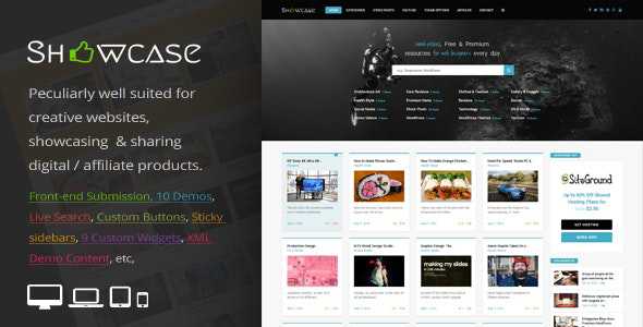 Showcase v2.9 - Responsive WordPress Grid / Masonry Blog Theme