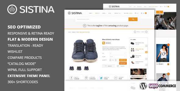 Sistina v2.1.0 - Flat Multipurpose Shop Theme