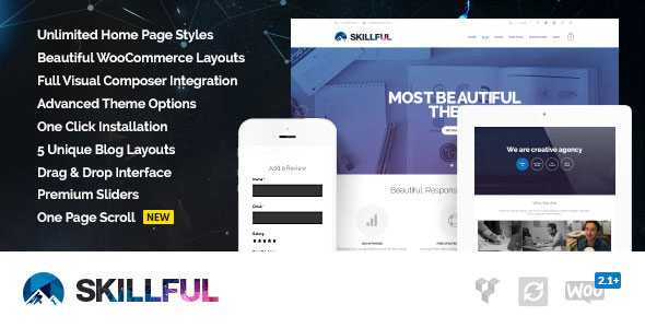 Skillful v1.2.1 - Responsive Multi-Purpose Theme