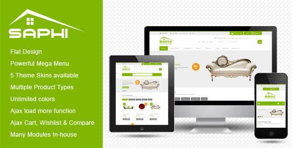 SM Saphi - Responsive Magento 2 and 1.9 Theme