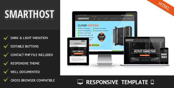 Smart Host - Themeforest Premium HTML Theme