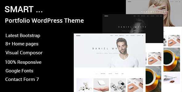 Smart v1.0.0 - Minimal Portfolio WordPress Theme