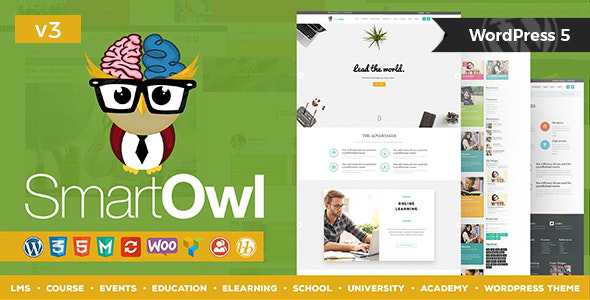 SmartOWL v3.1 - LMS Education WordPress Theme + RTL