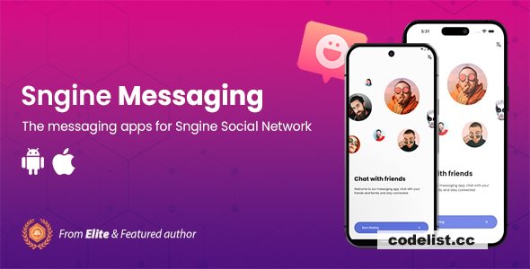 Sngine Messaging Apps for Android &amp; iOS v2.0