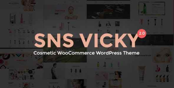 SNS Vicky v2.8 - Cosmetic WooCommerce WordPress Theme