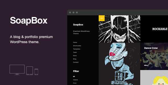 SoapBox - Themeforest Blog & Portfolio Theme