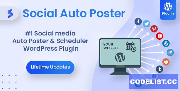 Social Auto Poster v5.3.8 - WordPress Plugin