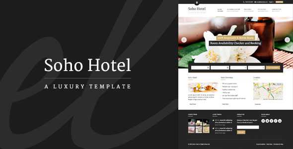 Soho Hotel v2.0.9 - Responsive Hotel Booking WP Theme