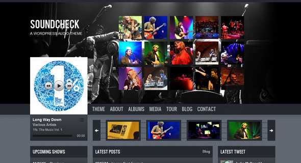 Soundcheck - Press75 Premium Wordpress Theme