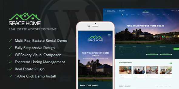 Space Home v2.1.1 - Real Estate WordPress Theme