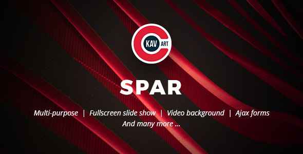 Spar v1.0 - Multipurpose HTML Template