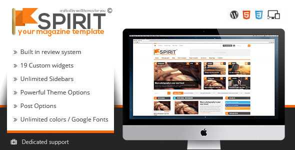 Spirit - Themeforest Responsive WordPress Magazine Theme