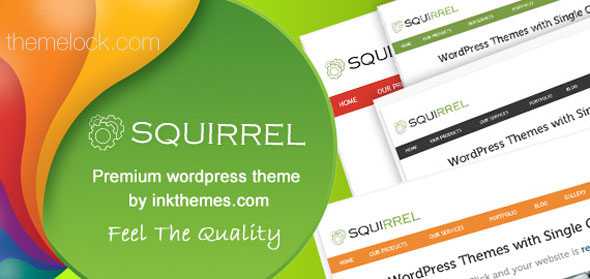 Squirrel InkThemes WordPress Theme