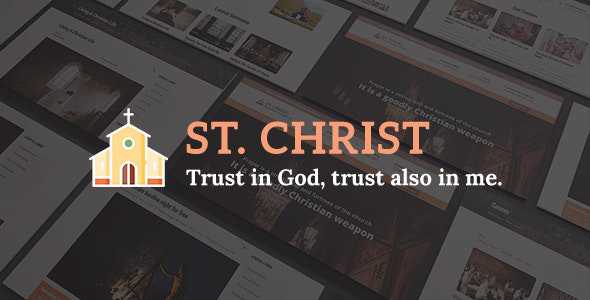 St. Christ - Church & Charity Joomla Template