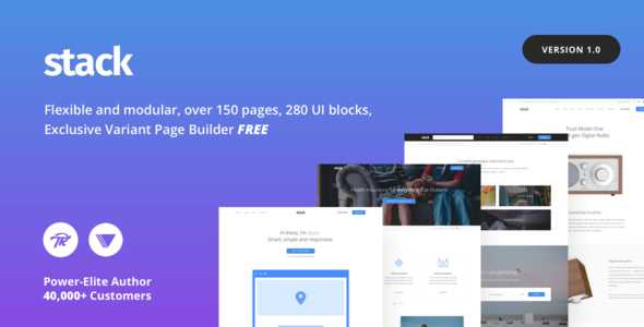 Stack v10.5.2 - Multi-Purpose Theme with Variant Page Builder